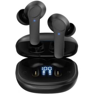 KALANKA-Galaxy S25 Fe/S25 Edge/S25/S25 Plus/S25 Ultra &Eacute;couteurs sans fil 2025 &Eacute;couteurs sans fil Bluetooth 5.3 &Eacute;couteurs intra-auriculaires IP6 &Eacute;tanche 35 heures de lecture St&eacute;r&eacute;o &Eacute;cran LED Basses pr - Neuf