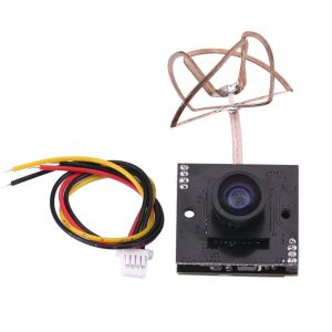 Transmetteur telemetrique commutable 5,8 G 25 mW/200 mW/600 mW 48 canaux + camera 800 lignes TV pour drone FPV - Neuf