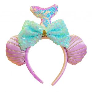 Bandeau De Sirène Inspiré De L'océan, Coquillage, Couronne De Fausses Perles, Bandeau Pour Femmes Et Filles, Charmante Queue De Sirène, Étoile De Mer, Accessoires Pour Cheveux-G - Neuf