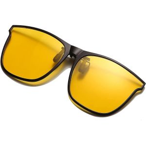 Fdjhy-Clip Lunettes De Soleil Polarisées - Clip Solaire Pour Lunettes De Vue Pour Hommes Femmes Lunettes Conduite De Nuit Et Les Activités De Plein Air - Neuf