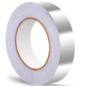 Ruban Adh&eacute;sif En Aluminium Avec Adh&eacute;sif Conducteur 20m X 25mm - Neuf