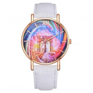 Lvpai Dreamy Femmes Casual Affichage Analogique Mouvement Quartz Montre-Bracelet (Blanc) - Neuf