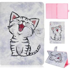 ELVORIX-Coque pour Huawei Mediapad T5 10 2018 Ultra Mince PU Cuir Housse avec Support Fonction et Carte Fente &Eacute;tui de Protection Tablette Huawei T5 10.1" Cover - Neuf