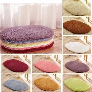 Tapis De Bain Cachemire Antidérapant 30 * 50cm Toilette Tapis De Sol Forte Absorption D'eau Douche Cuisine Chambre Tapis Doux Salle De Bain Accessoire - Neuf