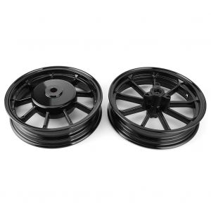 Moyeu De Roue 10 Pouces, Jantes A 9 Rayons, Frein A Disque Pour Moto Yamaha Jog50 Jog Z / R 3kj 3yj Zr - Neuf