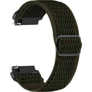 Kal-Bracelet De Montre Élastique En Nylon - 16 Mm, 18 Mm, 19 Mm, 20 Mm, 22 Mm - Bracelet De Rechange Sport Réglable Et Respirant Pour Homme Et Femme - Neuf