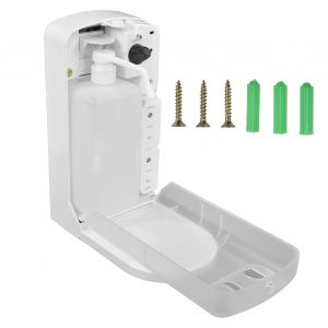 HJLIAN Distributeur automatique de savon a induction infrarouge, montage mural, installation de bureau, machine de distribution de savon pour les mains 1000 ml - Neuf