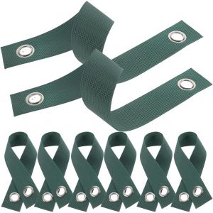 LETNERNY-Lot De 8 Sangles De Soutien Pour Arbre Avec ?illets - Pour La Fixation Et La Stabilisation Des Arbres Plantés - Accessoires Pour Sangles D'Arbre De Jardin - Neuf