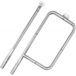 Ulteronixshop-Bar. B.q.s Sbq300 Tube en acier inoxydable Br&ucirc;leur kit de remplacement de 60036, 80385, 65032 pour Weber Q300, Weber Q320 Series, Q3000, et alarme de s&eacute;curit&eacute; barbecues &agrave; gaz - Neuf