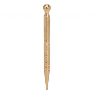 Stylo De Massage Pour Les Yeux Et Le Visage D'acupression Pour La Relaxation Des Tissus Profonds - Outil D'acupuncture Manuel En Laiton Pour Hommes Et Femmes - Neuf
