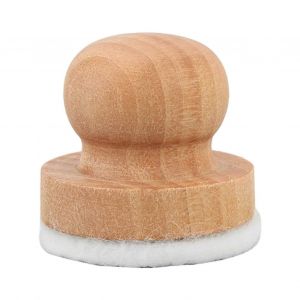 Fingerboard Cleaner Ergonomique Manche En Bois Massif Feutre Tte Fretboard Brosse Pour Instruments Cordes - Neuf