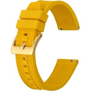 Eryi-Bracelets De Montre Pour Hommes, Bracelet En Caoutchouc Fluoré Haute Performance Avec Dégagement Rapide, 18mm 20mm 22mm - Neuf