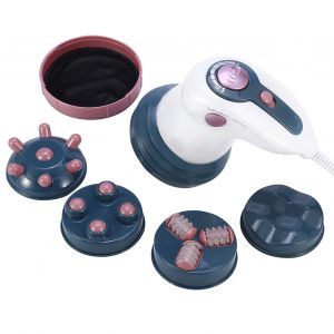 Appareil De Massage Amincissant, Anti-Cellulite, Vibration Infrarouge, Bruleur De Graisse Electrique, Prise Ue 220 V, Rouge - Neuf