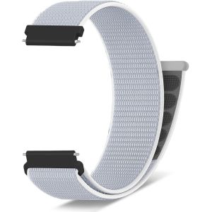 Kal-Bracelet De Montre En Nylon Fabric - 16 Mm, 18 Mm, 19 Mm, 20 Mm, 22 Mm - Fermeture Rapide - Réglable - Respirant - Pour Homme Et Femme - Neuf