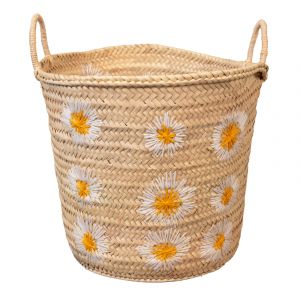 Panier de rangement marguerite - Neuf
