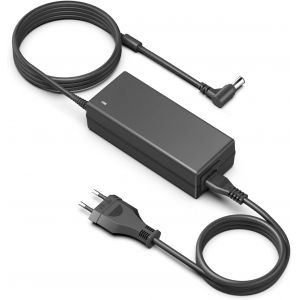 19.5V Power Supply for Sony Bravia TV KDL-24 KDL-32 KDL-50W829 W600B W650A W700B W800B KDL-40 KDL-42 KDL-48 KDL-55 KDL32W700B KDL48W600B Smart LED LCD HDTV Screen TV Charger AC Adapter - Neuf