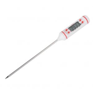 Thermometre numerique a lecture instantanee pour aliments, sonde pour cuisson, barbecue, viande (blanc) - Neuf