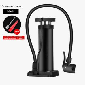 Pompe À Vélo, Pompe À Vélo Activée Par Le Pied, Mini Pompe À Vélo Portable - Neuf