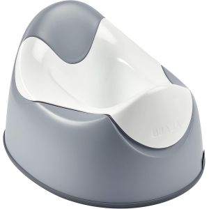 Chenquansarl-Pot D'apprentis B&eacute;b&eacute; Ergonomique, Poign&eacute;es De Pr&eacute;hension Sur La Cuvette, Joint Antid&eacute;rapant, Hygi&eacute;nique, Facile D'entretien, Made In France, Light Mist - Neuf