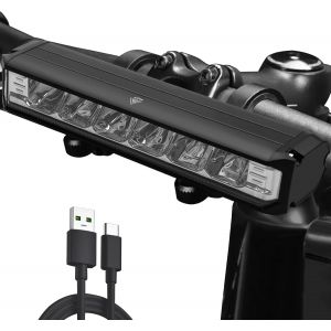 Subzonal-Lumiere Velo Avant, 1800 Lumens Lampe Velo Led Puissantes 5 Modes Lampe V&eacute;lo 4000mah Rechargeable Usb &Eacute;tanche Ipx5 Lumi&egrave;re Avant Convient Aux V&eacute;los Vtt Vtc - Neuf