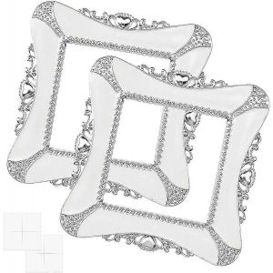 Pcs Light Switch Autocollants Square Stickers Light Switch Autocollants D&eacute;coration pour Socket Switch Wall Sticker (En forme de coeur) - Neuf