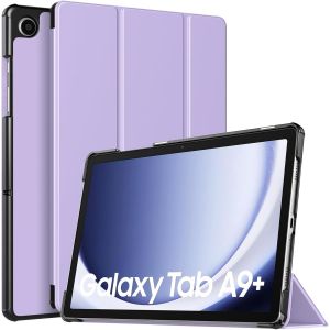 Coque Compatible avec Galaxy Tab A9+/A9 Plus 11"" 2023 SM-X210/X216/X218, ?tui de Protection Fin et L&iquest;&iquest;ger avec Dos en PC Rigide pour Galaxy Tab A9+, R&iquest;&iquest;veil/Sommeil Automatique, Taro Violet - Neuf