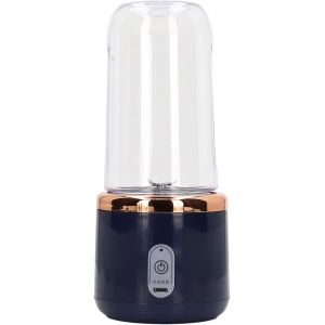 Blender Portable,300Ml 22000Rpm M&eacute;langeur De Jus De Fruits 1200Mah Rechargeable Par Usb Mini Juicer Cup Pour Shakes Et Blender De Voyage Pour Fruit Vege Coffee Home Office - Neuf