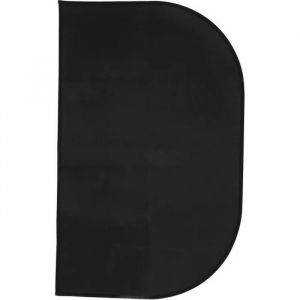 Tapis Anti-Feu En Fibre De Verre Pwshymi - Demi-Rond 50x80cm - Neuf