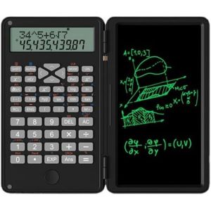 Calculatrice scientifique avec tablette d'&eacute;criture-240 fonctions Calculatrice professionnelle d'ing&eacute;nierie Calculatrice silencieuse portable-Calculatrice silencieuse portable pour l'&eacute;cole,le bure - Neuf