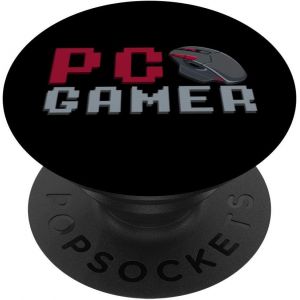 KAL-Pc Gamer Jeux Console Souris Cadeau Pour Le Joueur Gaming Popsockets Popgrip - Support Et Grip Pour Smartphone/Tablette Avec Un Top Interchangeable - Neuf