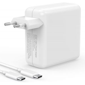 THEF-pour MacBook Pro Chargeur USB C 67w pour Mac Book Air 2020/2019 / 2018, MacBook Pro 13/14 / 15/16 Pouces, HP, Lenovo ThinkPad, Acer et Tous Les périphériques (câble de Charge de 2 mètres Inclus) - Neuf