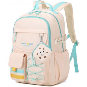CHECARZHN--NO1-Cartable Fille Primaire, 20 Litres Sac Ecole Fille Cartable Kawaii Avec Porte-Monnaie, Léger Sac A Dos College Fille Sacs Scolaires Pour Enfants De 8 À 14 Ans - Neuf