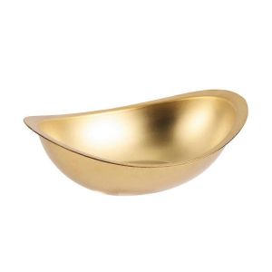 Bol En Lingot D'or En Acier Inoxydable Saladier Cor&eacute;en Dessert Commercial Snack Bowl Cuisine Cor&eacute;enne Ta - Neuf