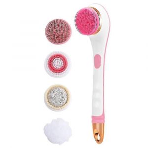 Brosse exfoliante électrique pour le dos et le corps, rechargeable, pour hommes et femmes. Soin du corps et du corps. - Neuf