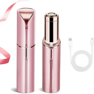 Epilateur Visage Femme, Epilateur Visag Et Indolore Doux, Rasoir Visage Femme Electrique Rechargeable Usb, Conception Ultra Silencieuse, Adapt&eacute; Aux L&egrave;vres, Au Visage - Neuf