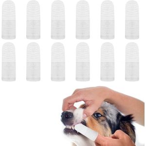 Lot De 12 Brosses &Agrave; Dents Pour Chiens, Brosse &Agrave; Dents En Nylon 360&deg; Pour Animaux De Compagnie, Id&eacute;ale Pour Le Nettoyage. - Neuf