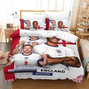 Qatar Housse De Couette De La Coupe Du Monde England | Housse De Couette Souvenir De C&iquest;&iquest;L&iquest;&iquest;Bration | &iquest;&iquest;Quipes De Pays Pour La Coupe Du Monde Double&pound;&iquest;Xc - Neuf