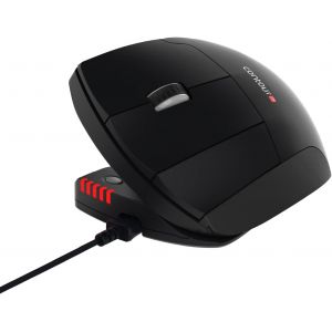 CHECARZHN--NO1-Unimouse - Souris Primée Ergonomique Avec Soutien Du Pouce | Souris Filaire | Souris Verticale Pour Gauchers | Angle De 35 À 70 Degrés | 6 Boutons + Molette | Pour Windows Et Mac - Neuf