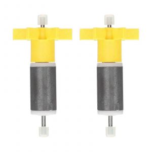 2pcs Pompe Submersible Rotor Filtre De Remplacement Roue Pompe Rotor Roue - Neuf