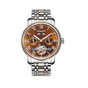 Montre M&eacute;canique Automatique &Agrave; Volant D'inertie Lumineux Camel Avec Affichage De La Semaine Et Tourbillon - Neuf