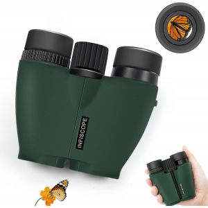 BLAZEFLUX-Jumelles compactes 6x24 HD waterproof IPX7, prisme BAK-4 observation oiseaux chasse voyage, 388g legeres oculaires - Neuf