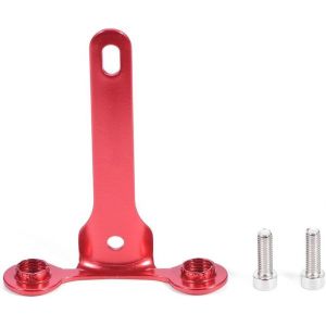 Kal-Porte-Cartouche Co2, 2p Vtt Route Vtt Co2 Bouteille Cage Monter Bicyclette Co2 Bouteille Support Accessoires &Eacute;quitation(Red) - Neuf