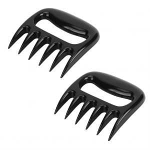 Hjlian Lot De 2 Pinces A Viande En Forme De Griffe D'ours Pour Hachoir A Viande, Outil De Transfert Pour Barbecue - Neuf