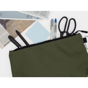 Pc Green Premium Sac à outils de Poche avec Poches Internes, 12inch Sac à outils, Multifonction, Pochette de Rangement, Fond Plat avec fermeture à Glissière pour les Outils, Ga - Neuf