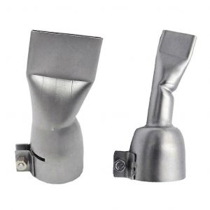 Buse de soudage plate 20 mm + 40 mm pour pistolet de soudage plastique 1600 W, souffleur a air chaud - Neuf