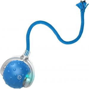 Cmws-Jouet Interactif Et Intelligent Pour Chat ¿ Balle Lumineuse Automatique Avec Activation Au Toucher, Sons D'oiseaux, Queue, Évitement D'obstacles | Magic Ball Chat Pour Stimuler Les Instincts De - Neuf