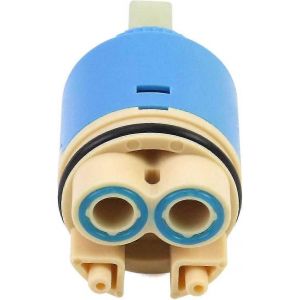 Cartouche en c&eacute;ramique de rechange,C&eacute;ramique pour mitigeur,Cartouche en c&eacute;ramique 35 mm,bleu,avec fond - Neuf