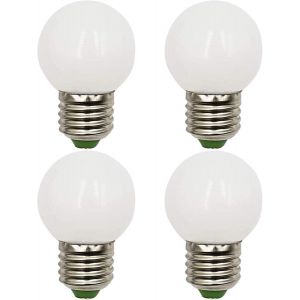 Kal-Lot De 4 Ampoules Led E27 À Intensité Variable Blanc Chaud 3000 K 3 W Remplace 20 W 25 W 30 W Ampoule Globe Mini G45 220-240 V [Réutilisable] - Neuf