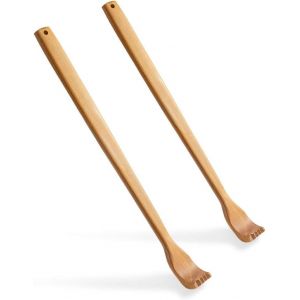 Kal-Lot De 2 Gratte-Dos En Bois Pour Soulager Immédiatement Les Démangeaisons Du Corps Et Le Dos - Neuf