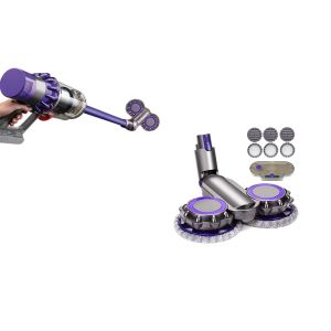 T&ecirc;te de balai &eacute;lectrique pour aspirateur Dyson V7 V8 V10 V11 avec lingettes et r&eacute;servoir d'eau - Neuf